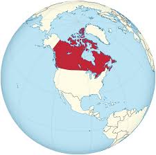 Current, historical, and projected population, growth rate, immigration, median age, total fertility rate (tfr), population density, urbanization, urban population, country's share of. File Canada On The Globe North America Centered Svg Wikimedia Commons