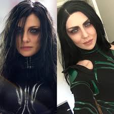 Ragnarokmarvel superhero movie starring chris hemsworth, mark ruffalo, tom hiddleston, cate blanchett. I Decided Put Together The Closest Photos I Could Find Of My Hela Makeup Vs Cate Blanchett S From Thor Ragnarok Just Need To Darken The Eyes A Bit Now Captainkayceecosplay On Instagram