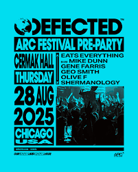 RADIUS | » JUST ANNOUNCED » 8.28 » @arcmusicfestival Pre-Party: @defectedrecords  Takeover at Cermak Hall @eatseverything b2b @therealmikedunn,... | Instagram