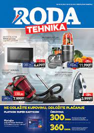 Tv, audio, video bela tehnika klima uređaji i grejanje kuća i stan telefoni i oprema računari računarske komponente računarske periferije gaming, konzole i figure. Roda Akcija Katalog Tehnika 02 03 29 03 2018 Kuda U Kupovinu
