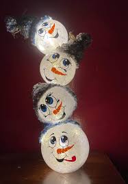 Snowman hat alternatives from Dollar Tree