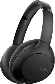 Sony Wh Ch710n Wireless Noise Cancelling Over The Ear Headphones Black Whch710n B Best Buy In Ear Headphones Headphones Noise Cancelling Headphones