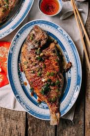 Spread mustard over both sides of fillets; Pan Fried Fish Chinese Whole Fish Recipe The Woks Of Life