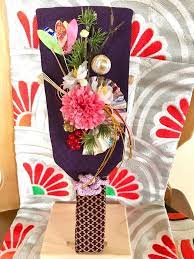 羽子板マム ハンドメイドマーケット minne お正月アレンジ 羽子板 お正月 飾り