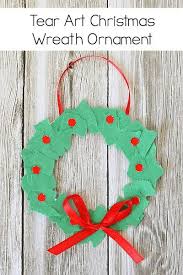 Homemade Christmas Ornaments Tear Art Christmas Wreaths Buggy And Buddy Christmas Arts And Crafts Christmas Ornaments Homemade Christmas Kindergarten