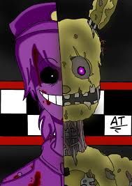 Is this some sick joke or are you a time traveller from before fnaf 3. Purple Guy Springtrap Onizuka Feat Illustrations Art Street