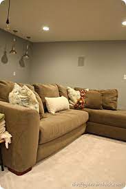 Not the most comfy couch for me but it was perfect for the price and as a gaming couch for my child. How I Space Plan And A Basement Sofa Thrifty Decor Chick