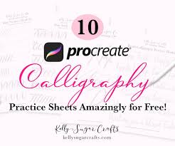 Logo calligraphy downloadable number & symbol sheets — highly recommended Lettering Practice Worksheets Archives Kelly Sugar Crafts