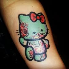 Hello kitty tattoo designs can make a women who has it looks more beautifull and feminie. Hello Kitty Tattoo Ideas Popsugar Tech