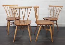 For Sale Ercol Candlestick Chairs 1960s Vntg Vintage Chair Ercol Wood Chair