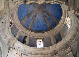 Bramante S Tempietto Dome Interior Oblique Renaissance Architecture San Pietro Italian Architecture