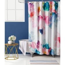 Bluebellgray Sanna Shower Curtain Home Bloomingdale S Colorful Shower Curtain Printed Shower Curtain Watercolor Shower Curtain