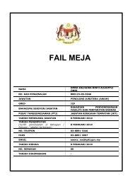 Fail meja ketua pembantu tadbir. Fail Meja Sopiyah Yusof Pdf