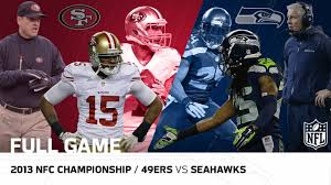 Maybe you would like to learn more about one of these? 2013 Nfc Championship San Francisco 49ers Vs Seattle Seahawks Nfl Full Game Youtube