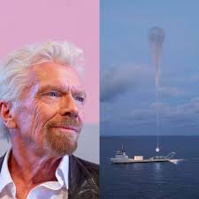 Richard Branson Joins Space Perspective's First Crewed Test Flight for  Sustainable Stratospheric Balloon Travel
