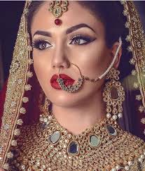 Pin By Wedfine On Jewelry 3 Pakistani Bridal Makeup Indian Wedding Makeup Indian Bridal Makeup