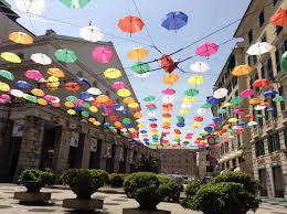 Once a european capital of culture, the city has an historical. Umbrella Street In Genoa Italy Umbrella Street Genoa Travel Dreams