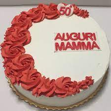50th Birthday Cake Torta Compleanno Mamma 50 Anni Torte Compleanno Mamma Compleanno