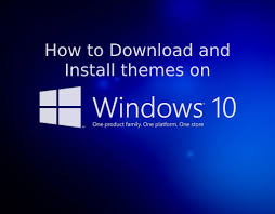 The windows 8.1 preview is available to download. How To Download And Install Desktop Themes In Windows 10 Best Gadget