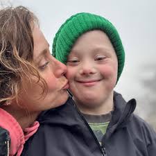 Kristin Birkett was 34 weeks pregnant when doctors told her that her son  would be born with Down's syndrome. She and her husband John were offered a  termination and she says she