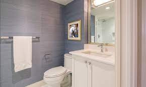 5'0 w x 8' 0 l. 8 Breathtaking Guest Bathroom Ideas