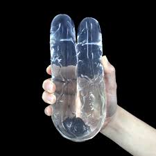Super Long Double head Soft Jelly Realistic Dildo