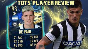 Join facebook to connect with paul tots and others you may know. Insane Card 93 Tots Rodrigo De Paul Player Review Fifa 21 Ultimate Team Youtube