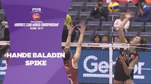 Share a gif and browse these related gif searches. Confident Spike From Hande Baladin Women S Club World Championship 2017 Kobe Youtube
