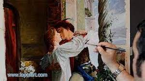 The shipping fee is $15.00 dolalr, but it is free if order more than romeo and juliet at a time. Art Reproduction Frank Dicksee Romeo And Juliet Hand Painted Oil Painting Youtube