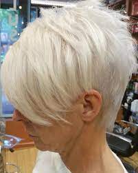 Over 60 White Feathered Pixie Platinum Blonde Pixie Cool Hairstyles Womens Haircuts