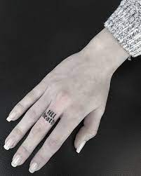 Szeszu Finger Tattoos Words Finger Tattoos Tattoos