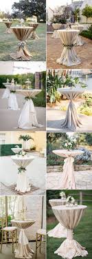 Ultimate events offers the widest, most complete selection of tall round and square cocktail table rentals for. 30 Wedding Cocktail Table Decoration Ideas Oh The Wedding Day Is Coming