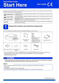 Beschikbaar voor windows, mac, linux en mobiel. Brother Dcp J132w Setup Guide Manualzz