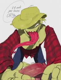 Rule 34 - 1kogito 2boys Duo Gay Hat Headwear Kogito Long Tongue Looking At  Viewer Male Only Open Mouth Penis Saliva Scarecrow Scarecrow (wizard Of Oz)  Text The Wizard Of Oz Tongue