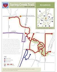 Spring Creek Trail Map Trails In Dallas County | Spring Creek/Richardson