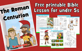 Discuss the lessons with other christians taking. The Roman Centurion Trueway Kids