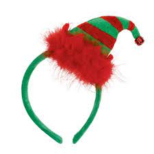 Vilenjacka Kapica Na Rajfu Party Pops Christmas Accessories Christmas Headband Elf Hat