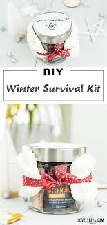 Winter Survival Kit Schnelle Und Einfache Diy Geschenkidee Wichtelgeschenke Selbstgemacht Kleine Geschenke Basteln Weihnachten Kleine Geschenke Basteln