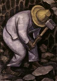 Diego Rivera Stone Worker Diego Rivera Mexican Art Diego Rivera Art