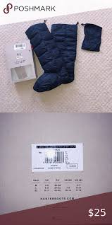 Hunter Long Luxury Down Boot Socks Never Worn Boot Socks Hunter Shoes Worn