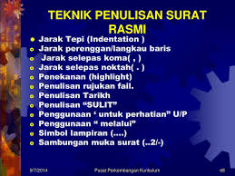 Penulisan surat instruksi, pengambilan keputusan, dan surat pemberian izin. Ppt Penulisan Surat Rasmi Powerpoint Presentation Free Download Id 4053258