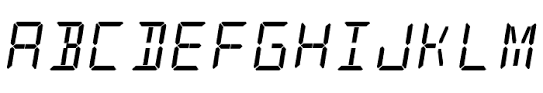 00 alarm clock version 1. Alarm Clock Free Font What Font Is