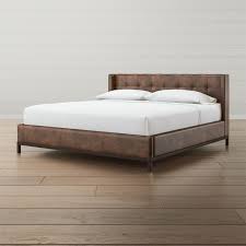 Shop our wide selection of top brands & products! Maxwell King Leather Tufted Bed Reviews Crate And Barrel