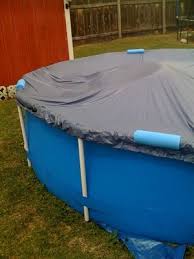 Tips For Keeping Your Small Above Ground Pool Cover On The Pool Small Above Ground Pool In Ground Pools Swimming Pools