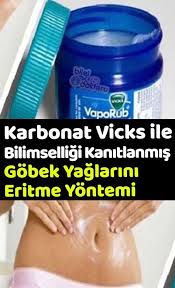 Vicks Ile Karbonat Karisiminin Etkisi Etkisi Karbonat Vicks Saglik Gobek Yagi Eritme Saglik Ve Fitness
