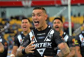 New Zealands Danny Levi Performs Haka Editorial Stock Photo