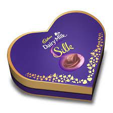 Bought silk coconut milk to make frosting and now i am hooked. Cadbury Dairy Milk Silk Heart Shaped Valentine Gift Pack 220g 2 X Silk 60gm 2 X Silk Bubbly 50gm At Rs 650 Box Cadbury Chocolate Id 20572853388