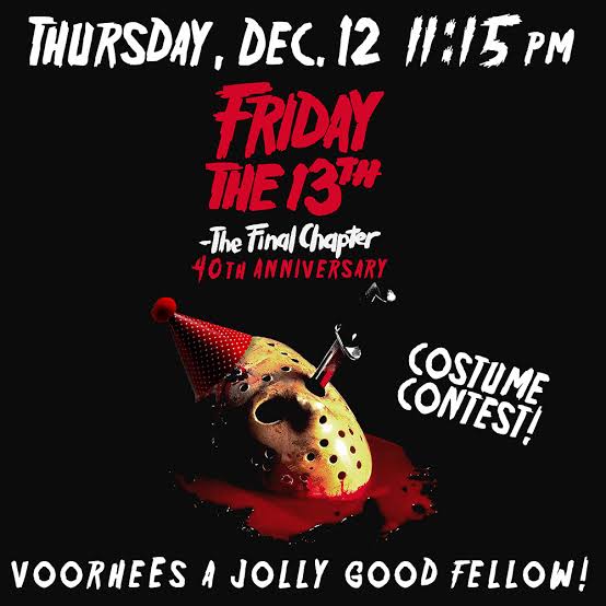 Friday the 13th Part IV: The Final Chapter (40th Anniversary) - Rio Theatre