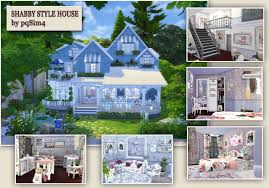 The Best Shabby Style House By Pqsim4 Sims 4 The Sims Sims 4 Hauser
