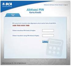 Karena pada umumnya semua mesin atm memberikan batas maksimal. Cara Aktivasi Pin Kartu Kredit Bca Melalui Website Emingko Blog
